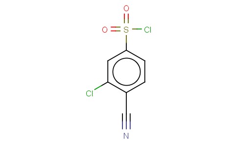 3-CHLORO-4-CYANOBENZENESULFONYL CHLORIDE